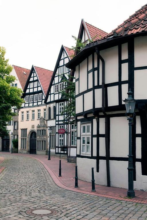 Hotel Kronprinz Garni ミンデン エクステリア 写真